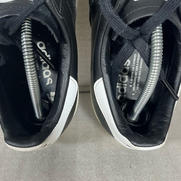 Adidas Men's Superstar Retro Shell Toe Core Black/Off White Sneakers Size 10.5 - Picture 5 of 8